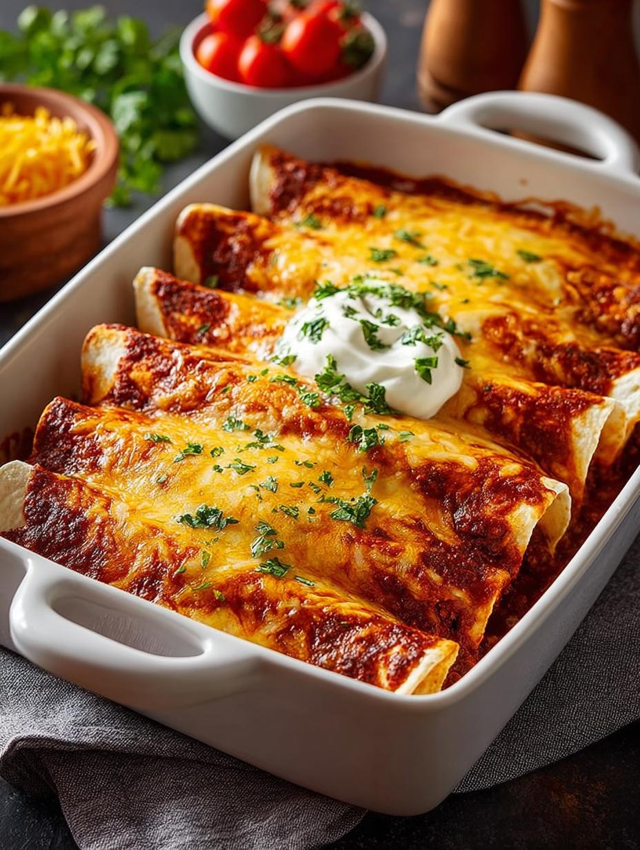 Delicious Beef Enchiladas: 7 Steps to Perfection - Beef Enchiladas - main visual representation