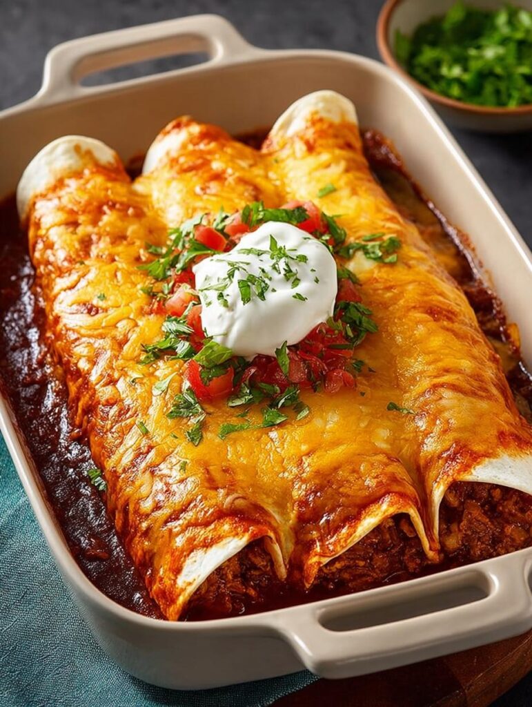 Beef Enchiladas