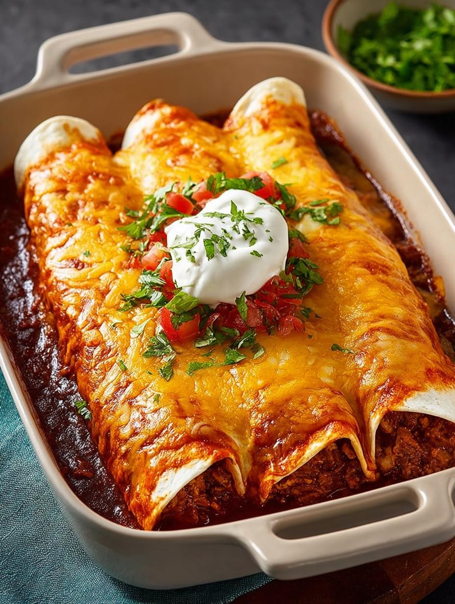 Beef Enchiladas