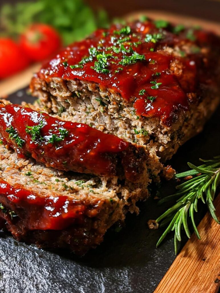 Beef Meatloaf Comfort Food