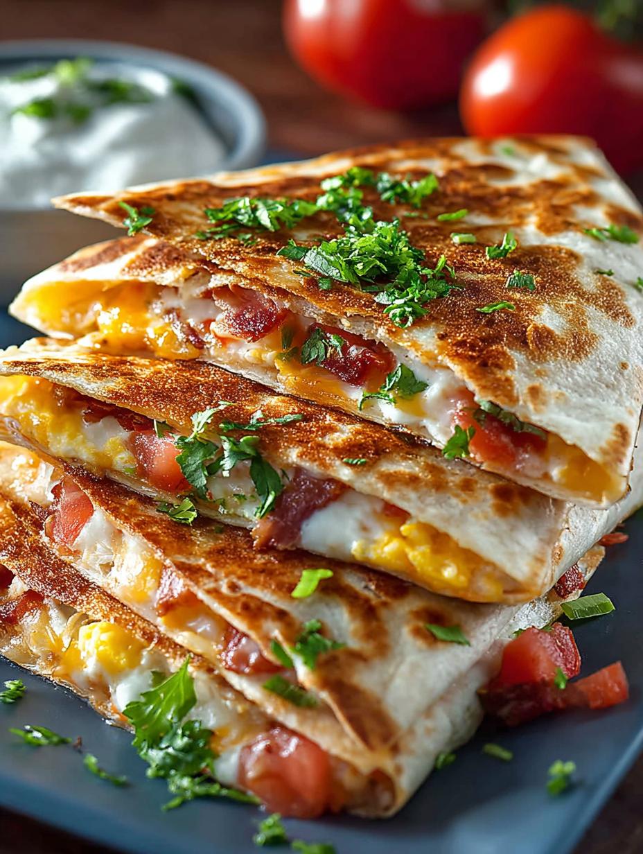 Breakfast Quesadillas