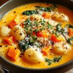 Butternut Squash Gnocchi Soup