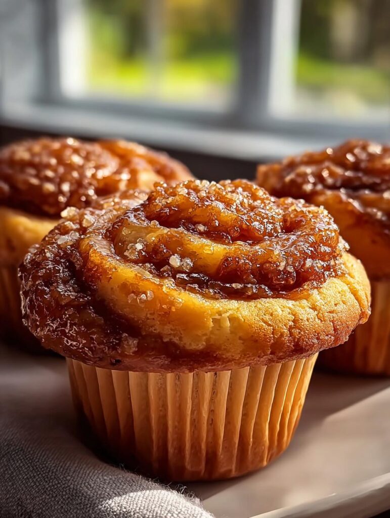 Butterscotch Muffins Fluffy Sweet