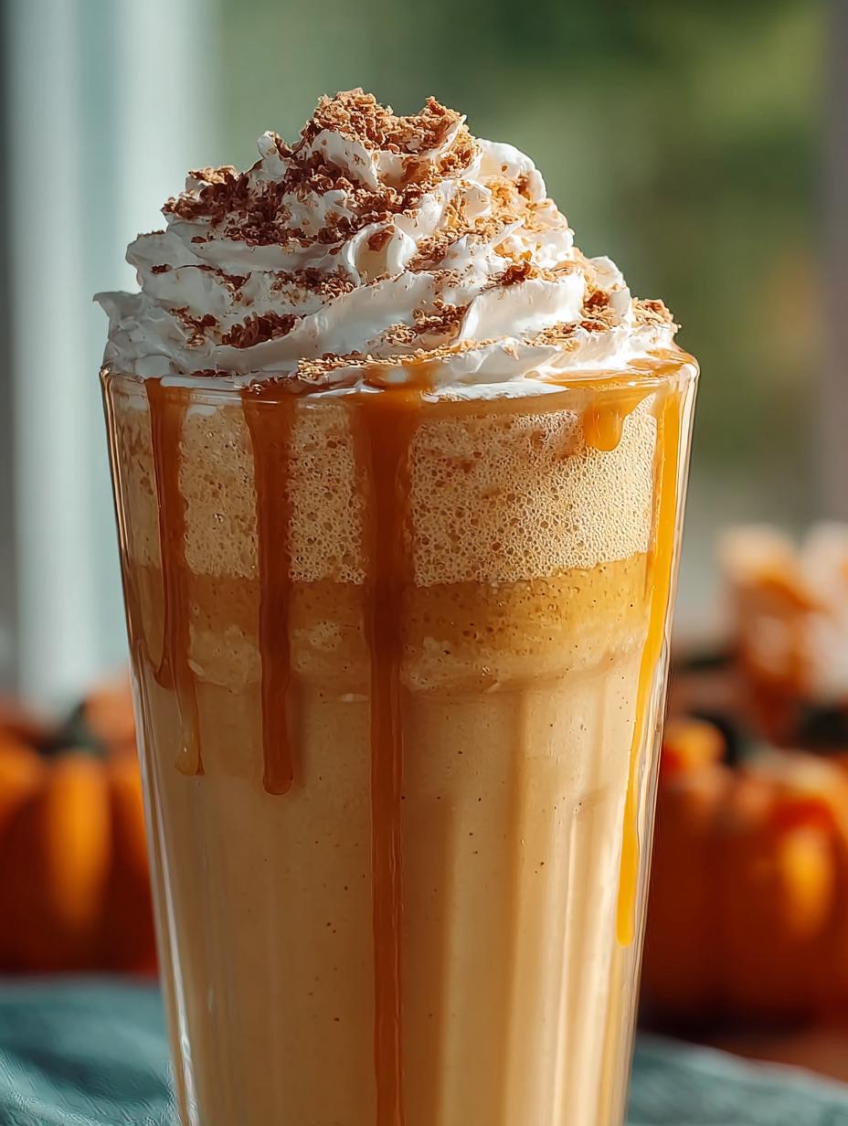 Butterscotch Pumpkin Milkshake