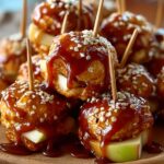 Caramel Apple Pretzel Bites