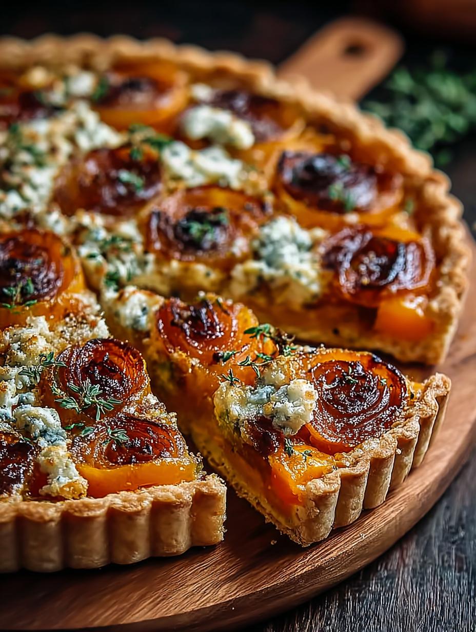 Caramelized Onion Butternut Squash Tart: A Delightful Treat - Caramelized Onion Butternut Squash - main visual representation