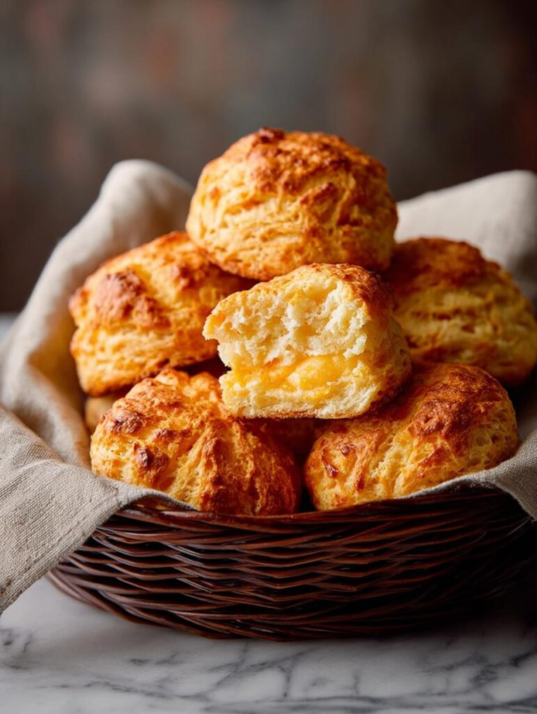 Cheddar Cornmeal Biscuits