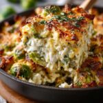 Cheesy Brussels Sprouts Casserole