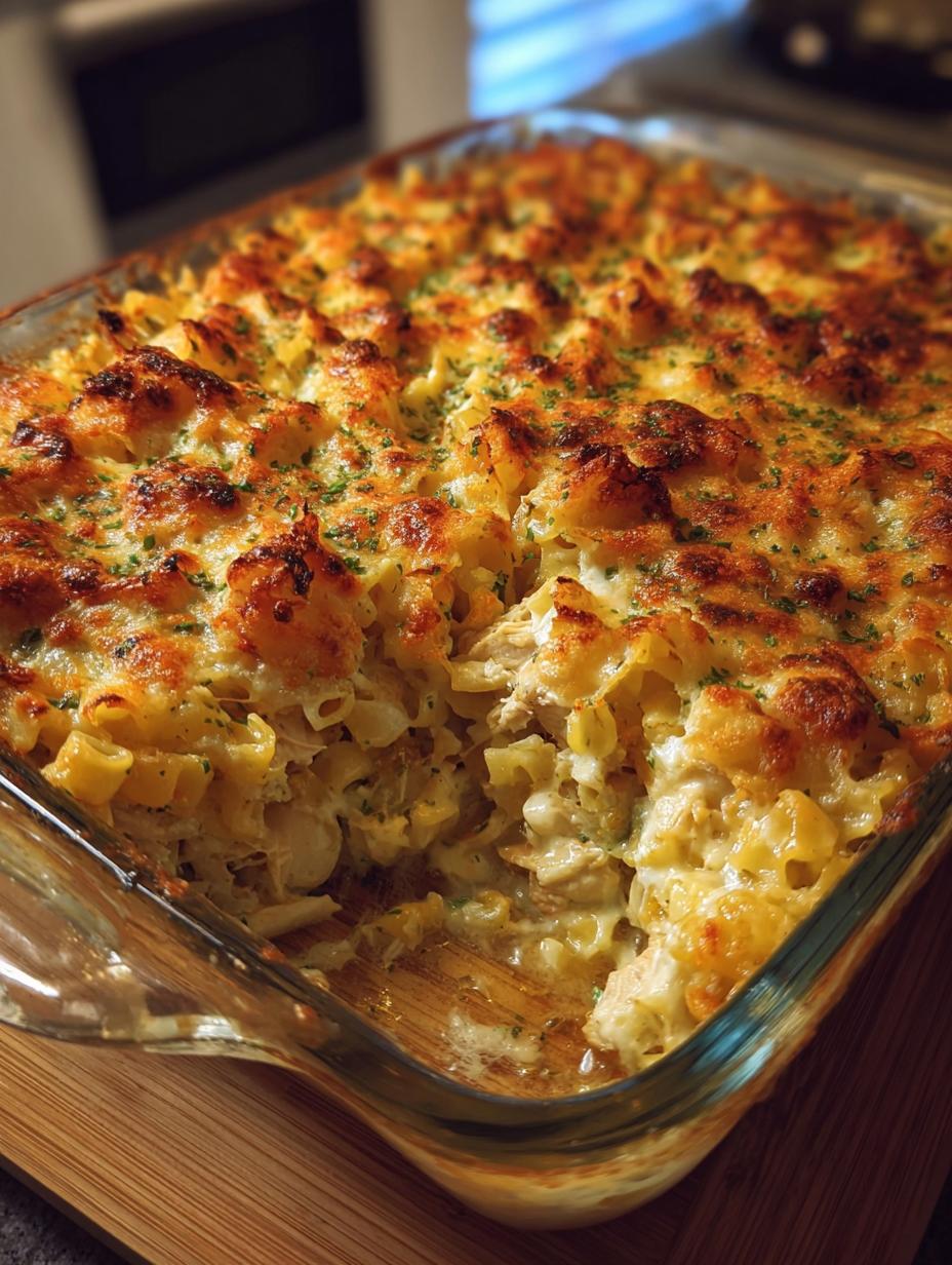 Flavorful Chicken Noodle Casserole Soup Recipe - Chicken Noodle Casserole Soup - main visual representation