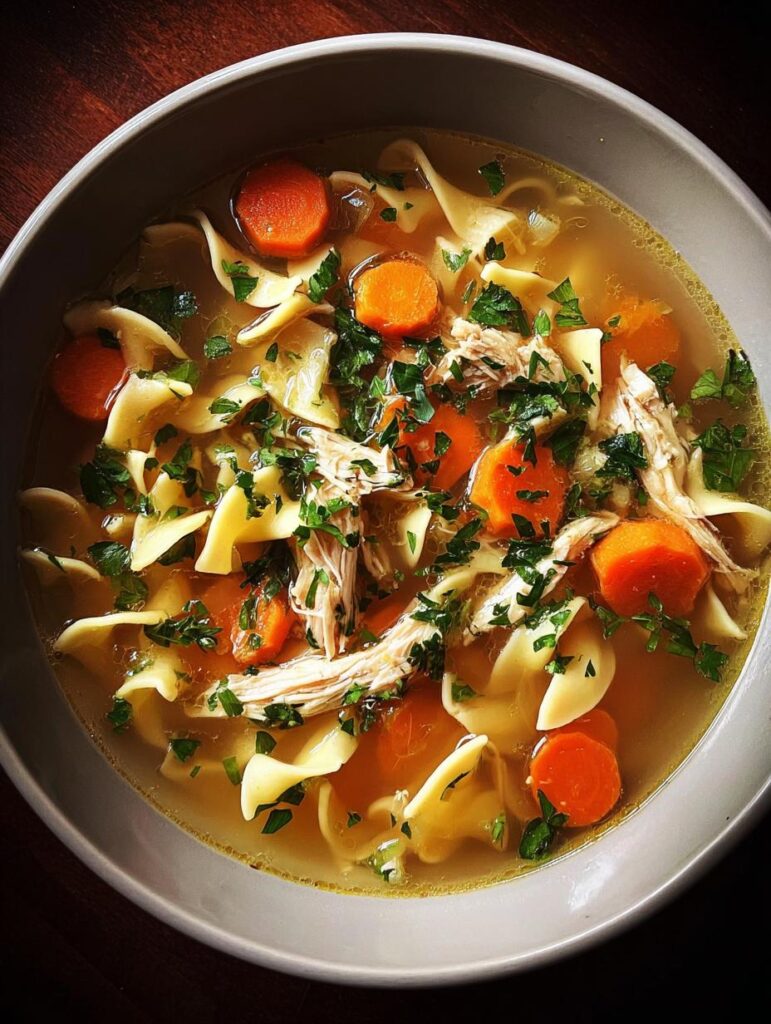 Chicken Noodle Soup Aesthetic