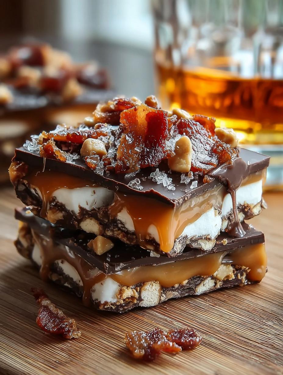 Chocolate Caramel Marshmallow Whiskey Delights - Chocolate Caramel Marshmallow Whiskey - main visual representation