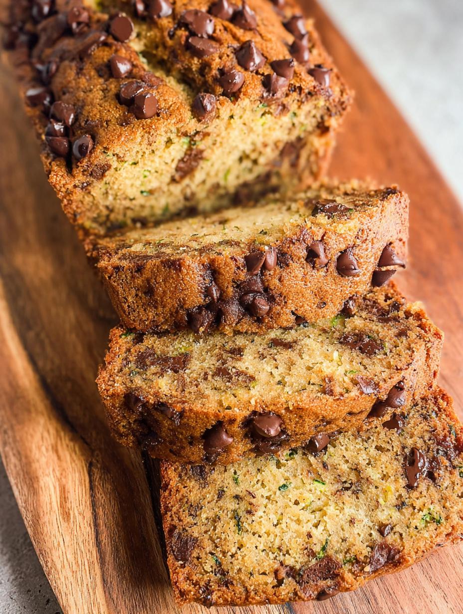 Chocolate Chip Zucchini Bread