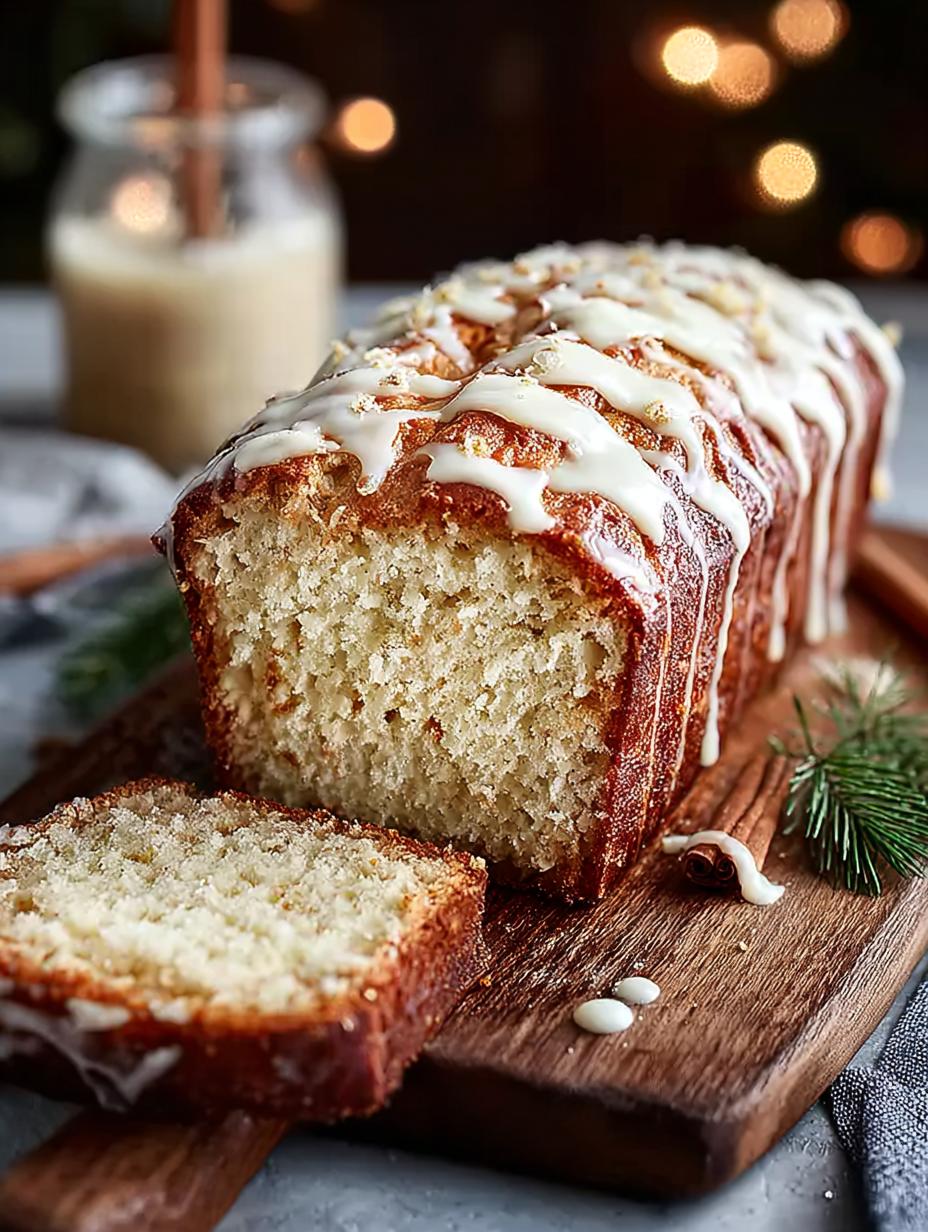 Christmas Eggnog Bread: 5 Reasons to Bake This Delight - Christmas Eggnog Bread - main visual representation