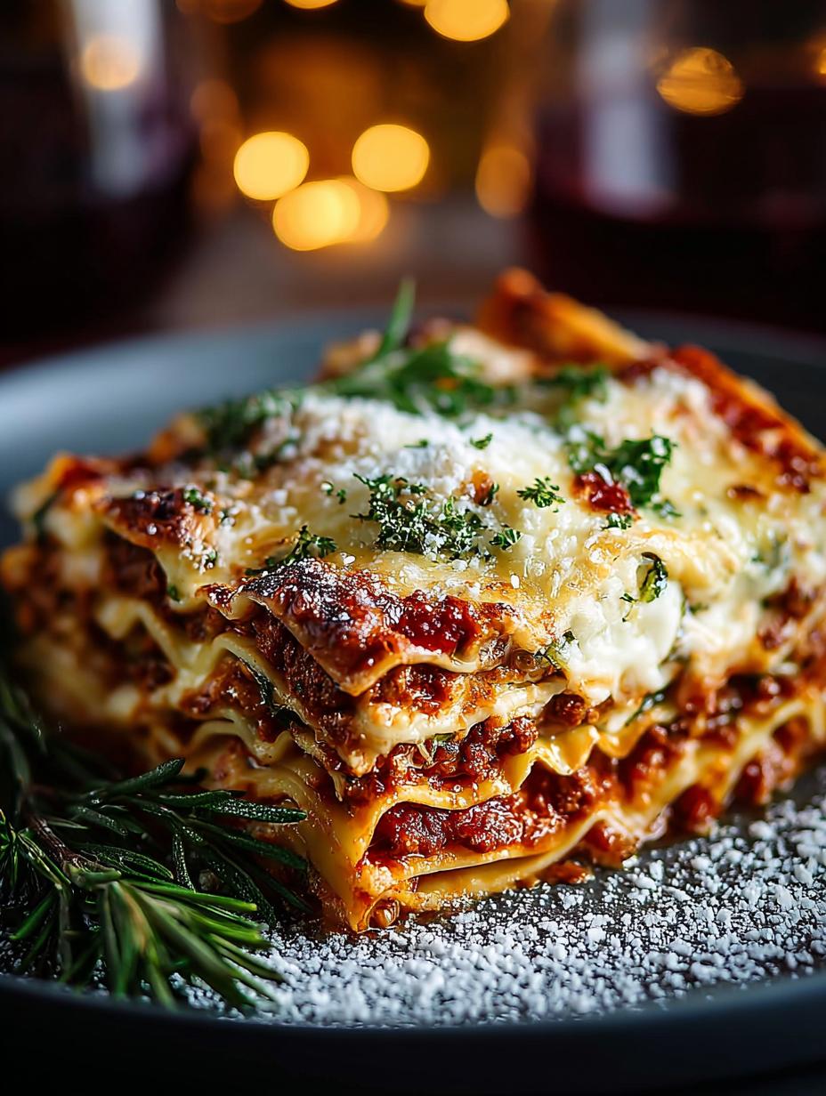Christmas Eve Lasagna