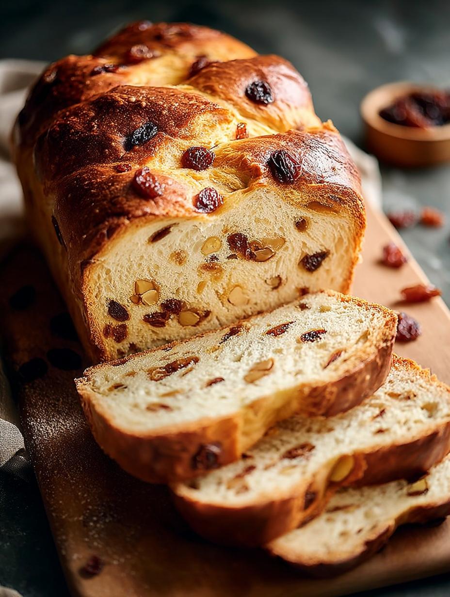Cinnamon Raisin Challah Bread