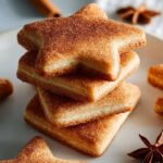 Cinnamon Shortbread Cookies