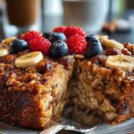 Cinnamon Spice Oatmeal Bake