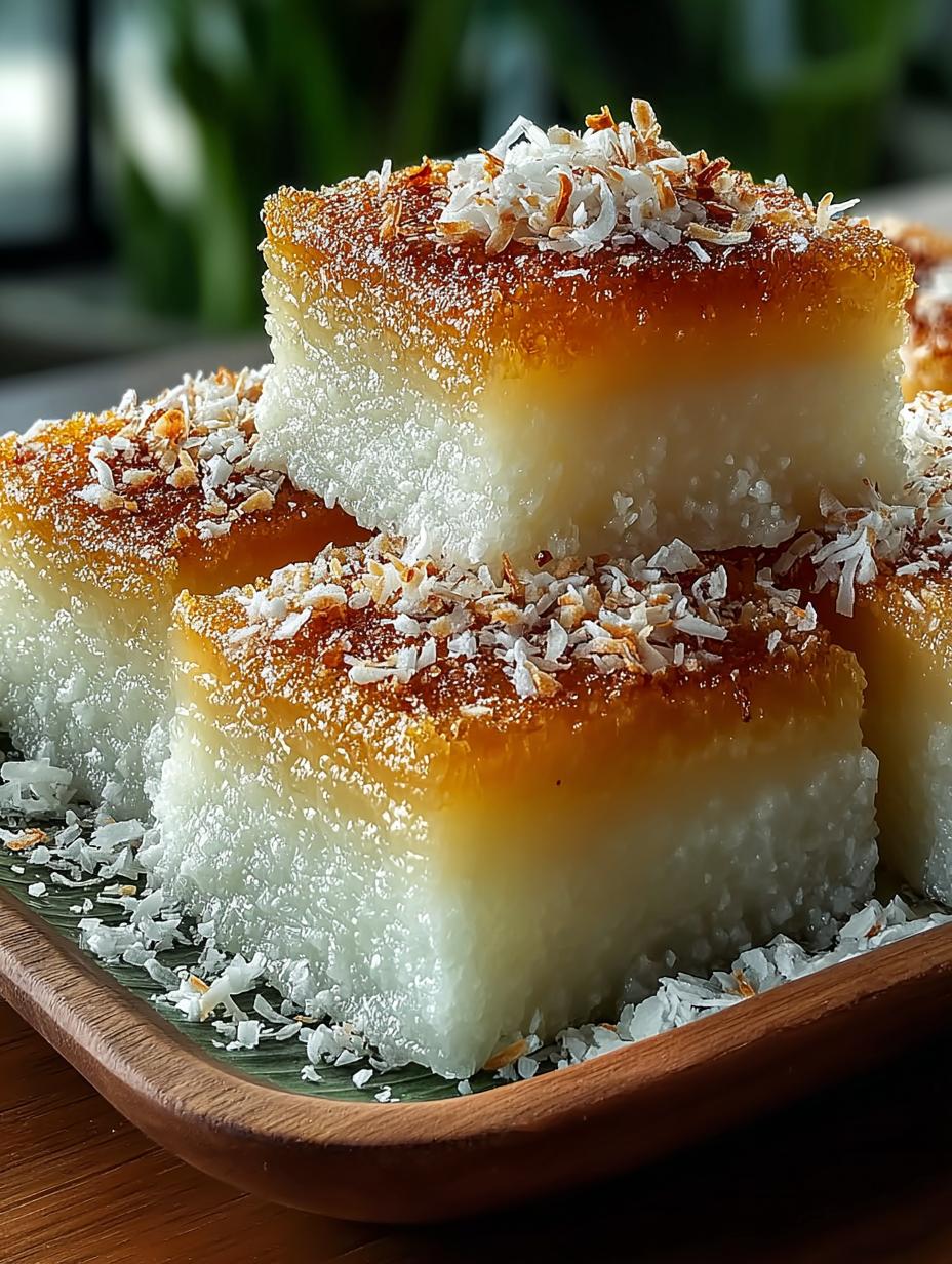 Coconut Mochi Cake: 5 Reasons to Love This Sweet Treat - Coconut Mochi Cake - main visual representation