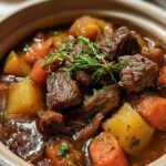Comforting Crockpot Beef Stew