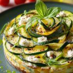Corn Zucchini Goat Cheese