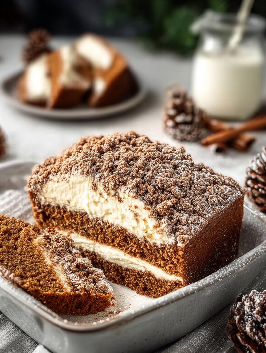 Cozy with This Gingerbread Eggnog Tiramisu Recipe - Cozy with This Gingerbread - additional detail