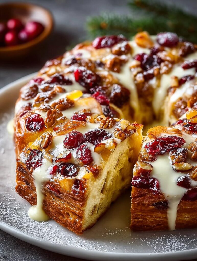 Cranberry Apricot Couronne