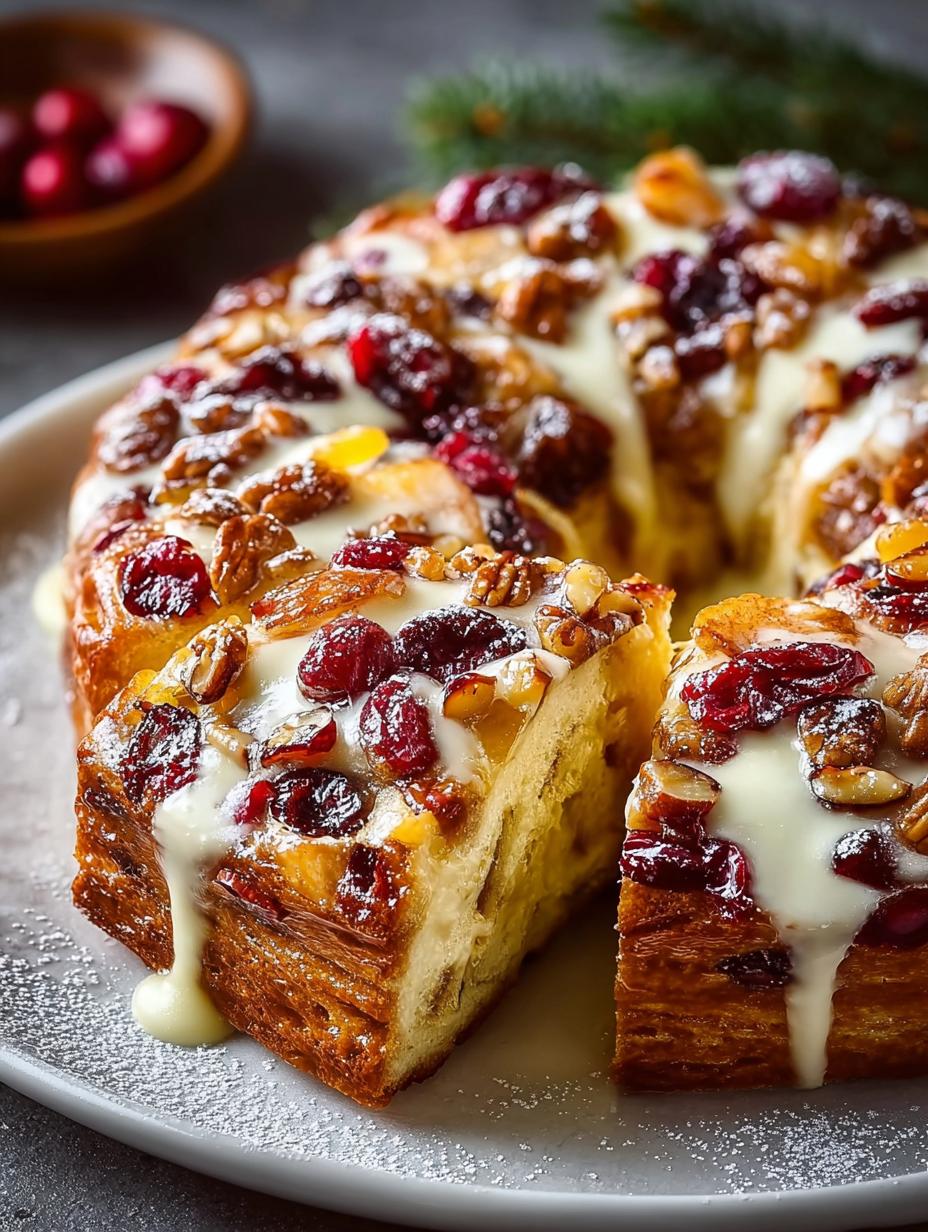 Cranberry Apricot Couronne