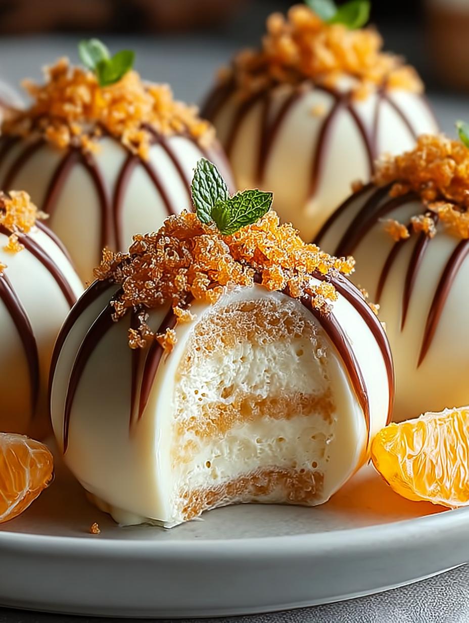 Creamsicle Truffles