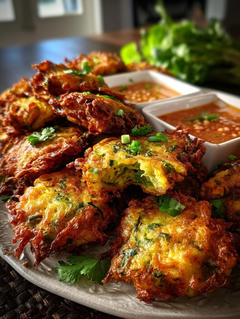 Crispy Brussels Sprouts Fritters