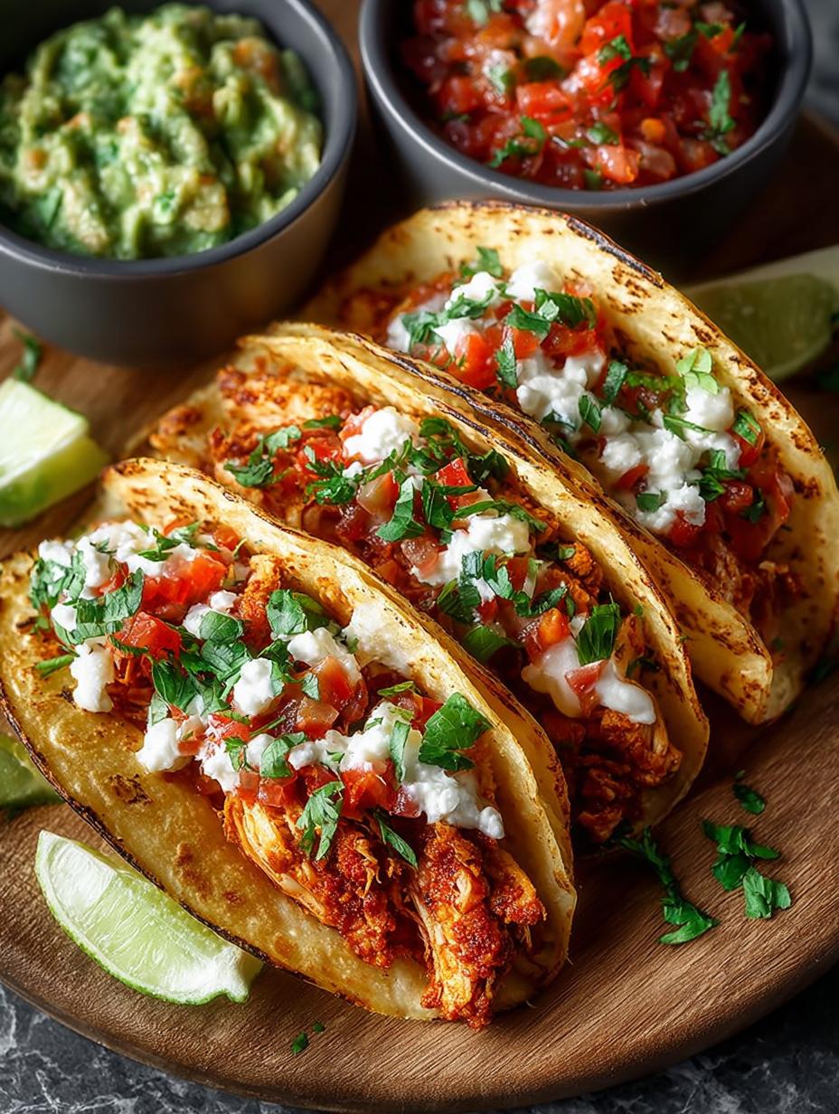 Crispy Chicken Tacos