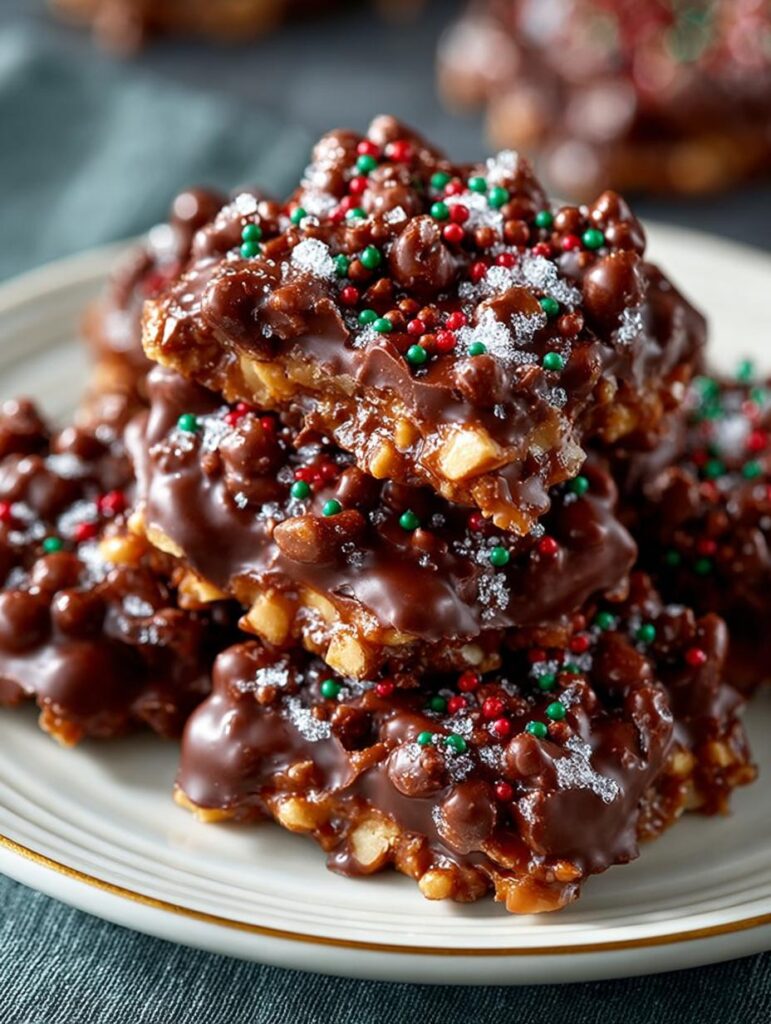 Crockpot Chocolate Peanut Candy