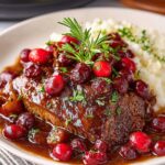 Crockpot Cranberry Pot Roast
