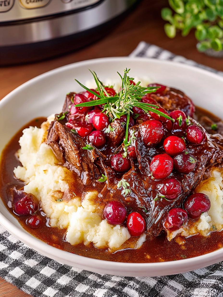 Delicious Crockpot Cranberry Pot Roast Recipe to Savor - Crockpot Cranberry Pot Roast - additional detail