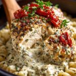 Crockpot Parmesan Garlic Chicken