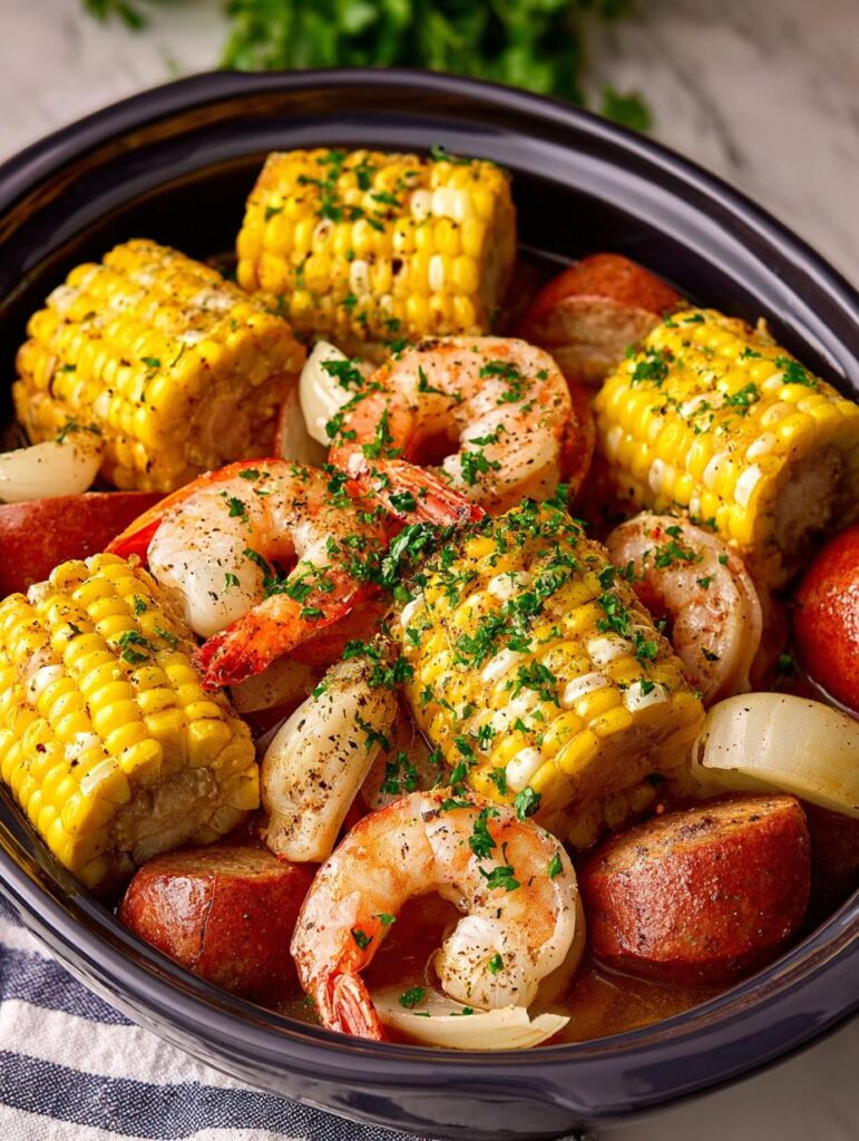 Crockpot Shrimp Boil