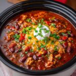 Crockpot Turkey Chili