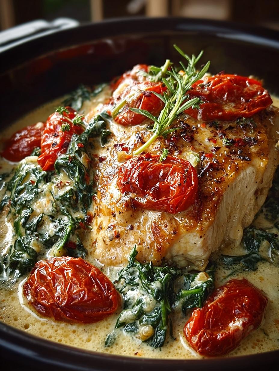 Crockpot Tuscan Chicken Creamy: 5 Reasons You'll Adore It - Crockpot Tuscan Chicken Creamy - additional detail