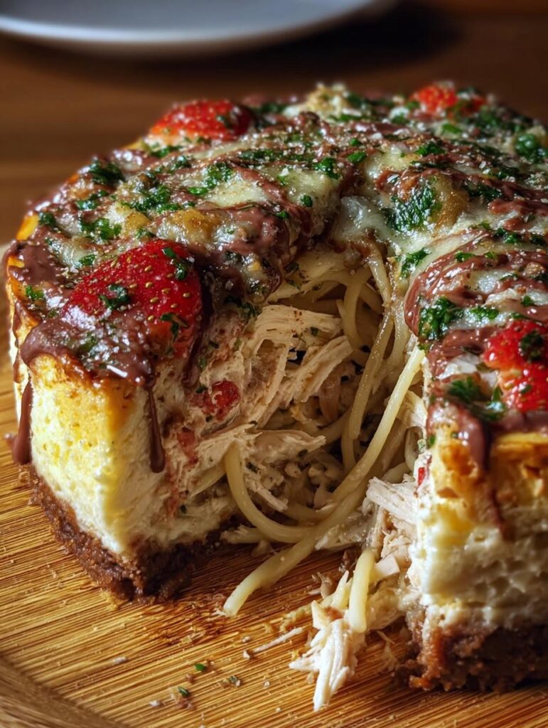 Decadent Chocolate Strawberry Swirl