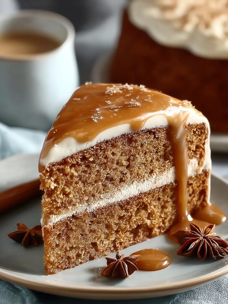 Flourless Chai Spice Cake