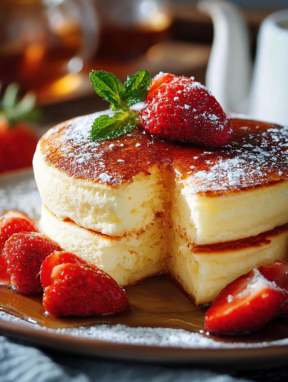Fluffy Japanese Souffle Pancakes: Irresistibly Light Delight - Fluffy Japanese Souffle Pancakes - additional detail