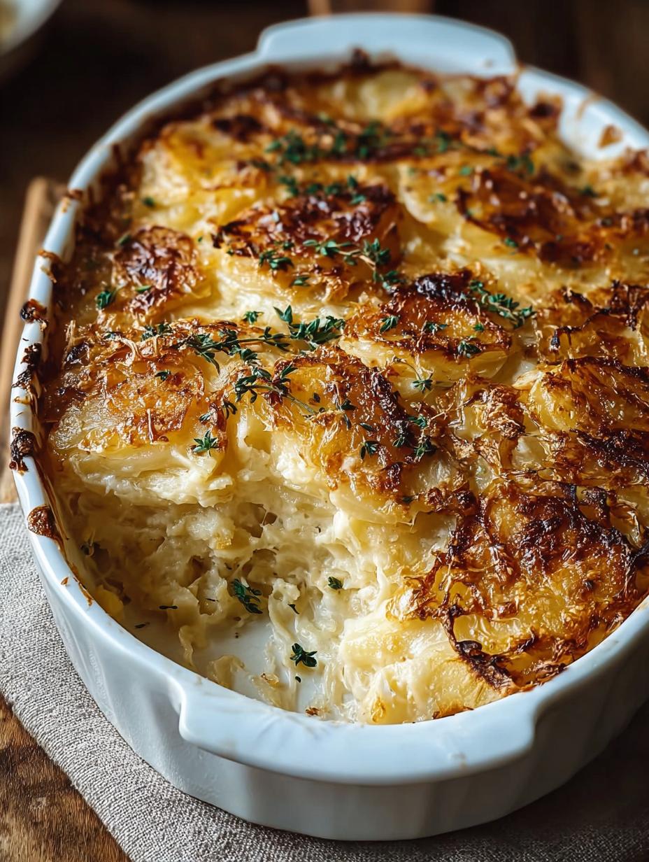 French Onion Funeral Potatoes: 7 Comforting Layers of Flavor 6 French Onion Funeral Potatoes: 7 Comforting Layers of Flavor - French Onion Funeral Potatoes - additional detail