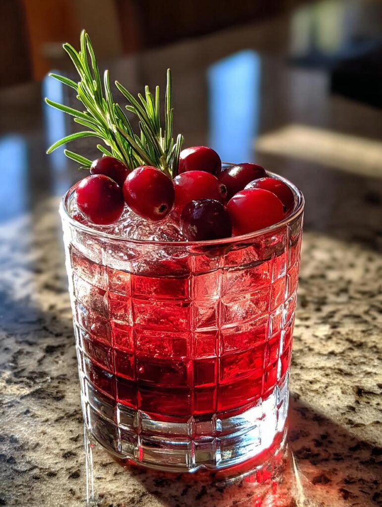 Friendsgiving Alcoholic Drinks Cranberry