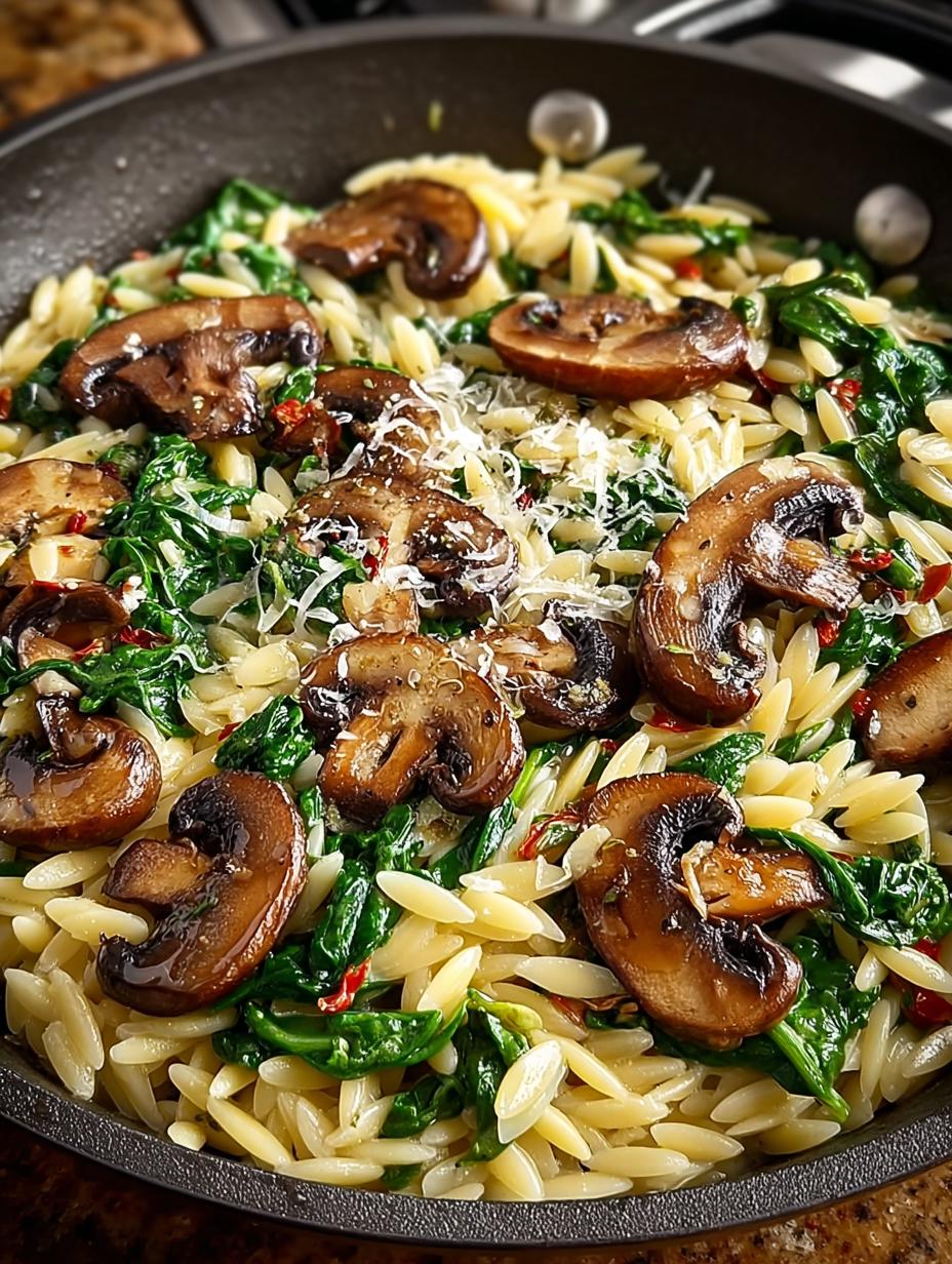 Garlic Butter Orzo with