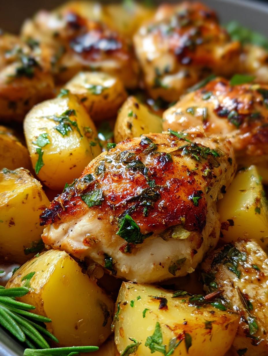 Awesome Garlic Parmesan Chicken Potatoes: Fast & Easy - Garlic Parmesan Chicken Potatoes - main visual representation