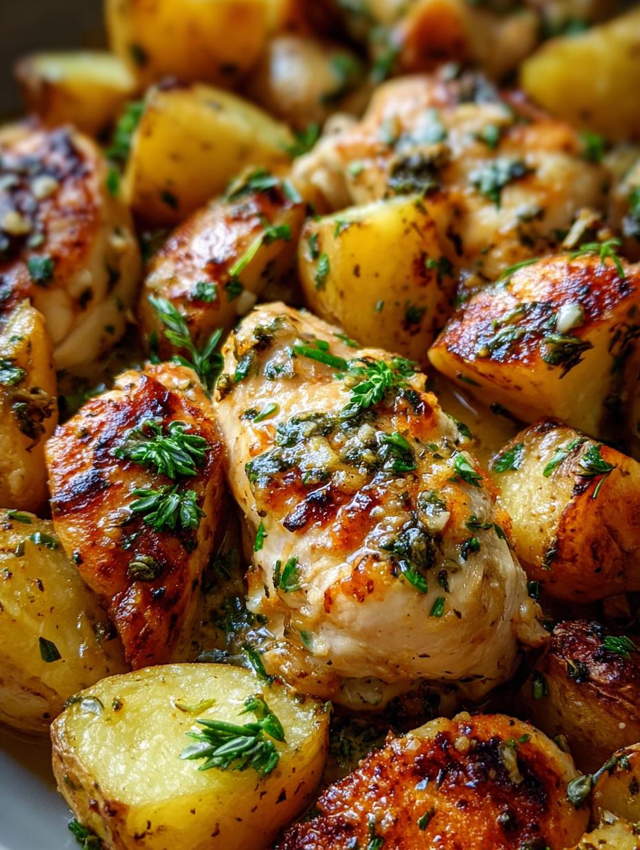 Awesome Garlic Parmesan Chicken Potatoes: Fast & Easy - Garlic Parmesan Chicken Potatoes - additional detail