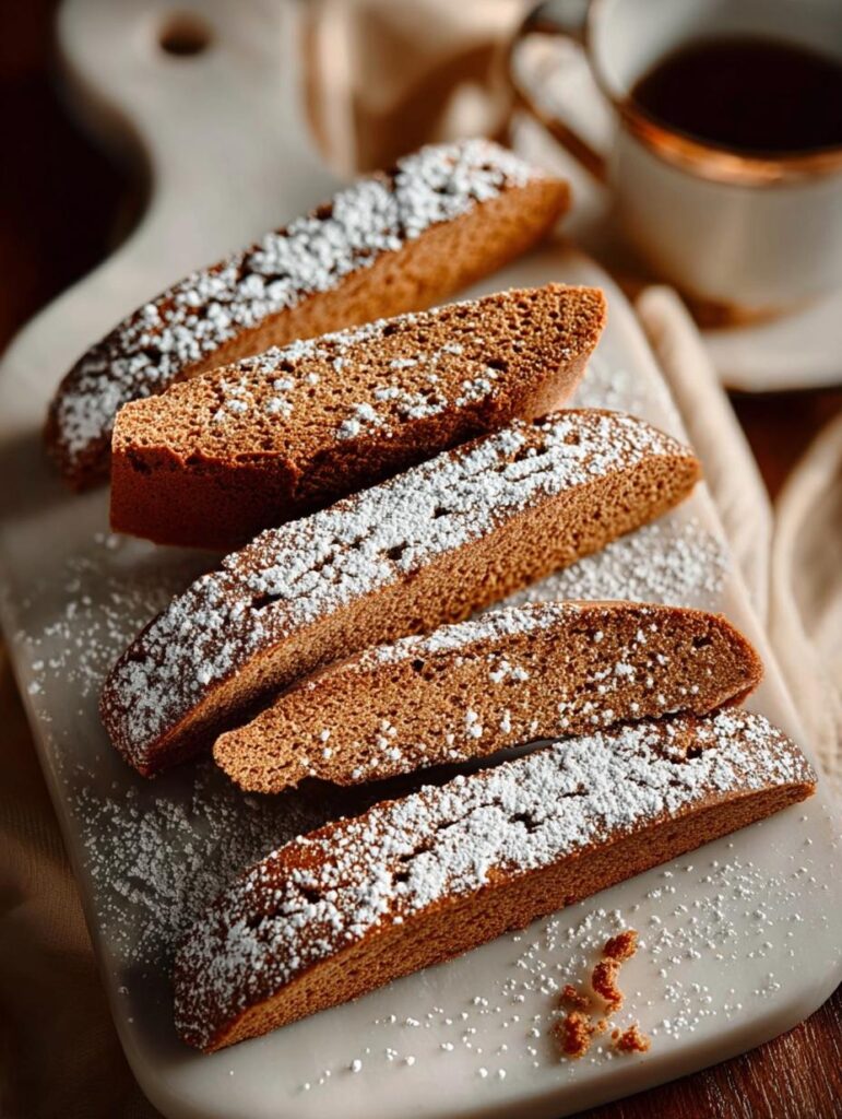 Gingerbread Biscotti
