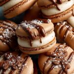 Gingerbread Macarons with Molasses
