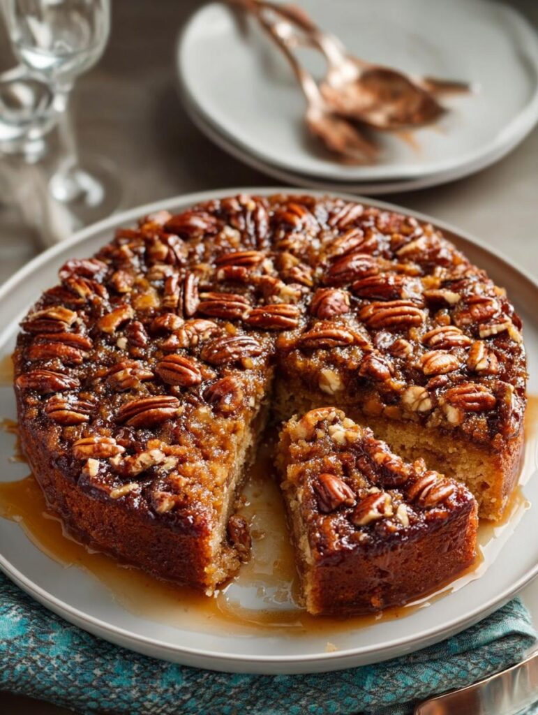 Gluten Free Pecan Upside