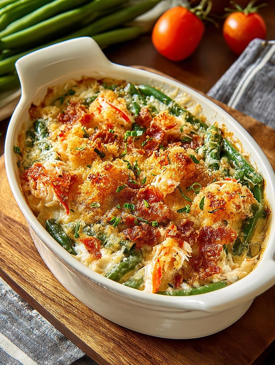 Green Bean Crab Casserole: 7 Reasons to Love This Dish - Green Bean Crab Casserole - additional detail