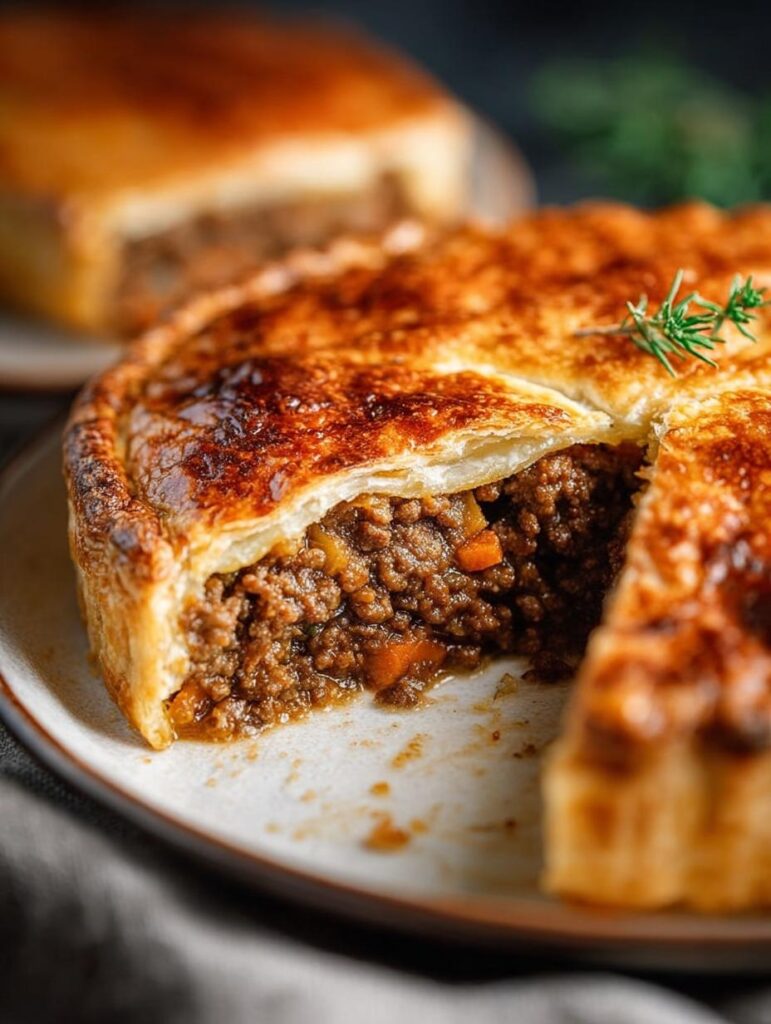 Ground Beef Meat Pie